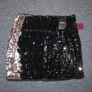 Forever 21 Sequins Skirt